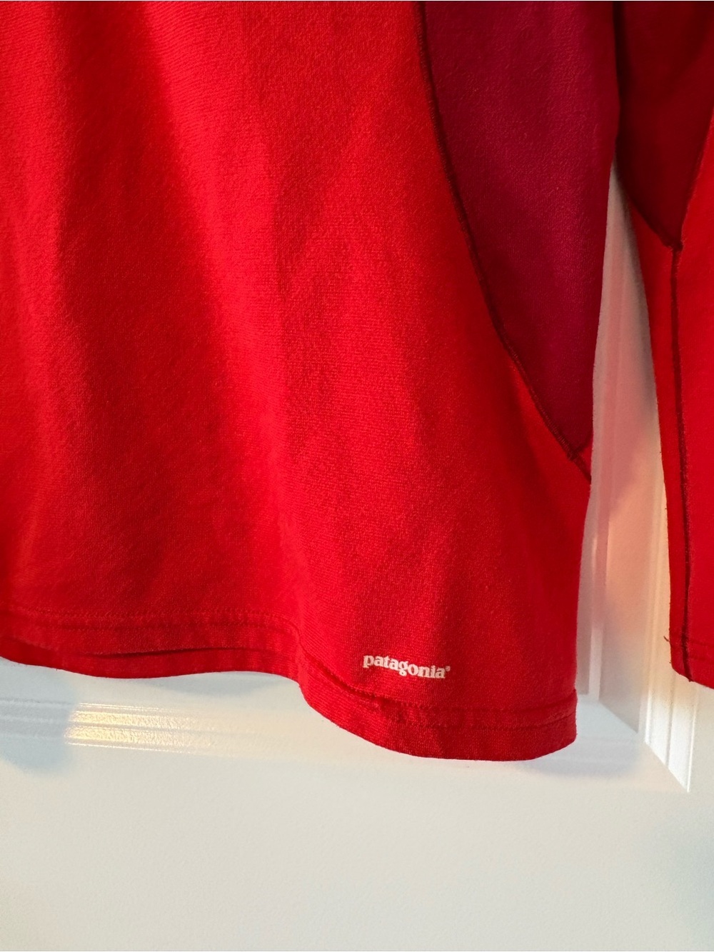 Patagonia Capilene 3 Polartec Midweight 1/4 Zip Pullover Red Small - Picture 2 of 7